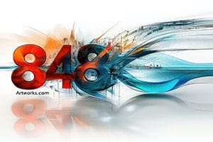 Logo labeled 848artworks.